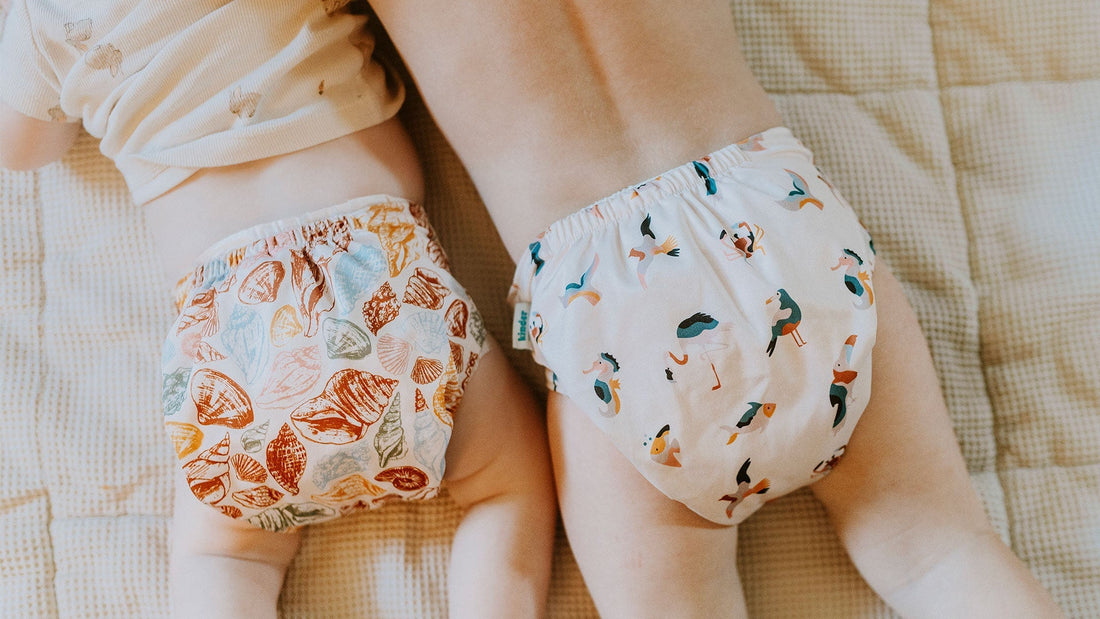 Sharing the Joy (and Savings) of Cloth Diapers Between Siblings - Kinder Cloth Diaper Co.