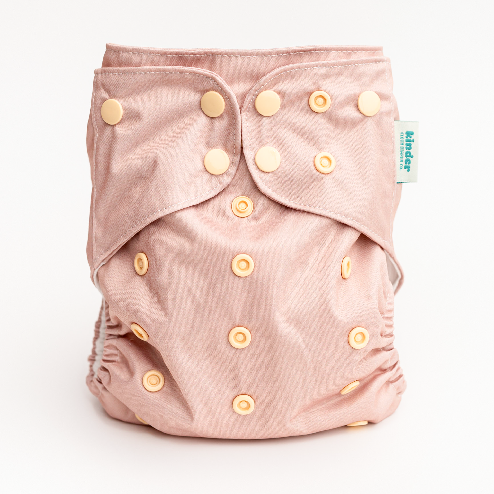 Solid Color: Essentials Pocket Cloth Diaper with Athletic Wicking Jersey, Grows with your Baby