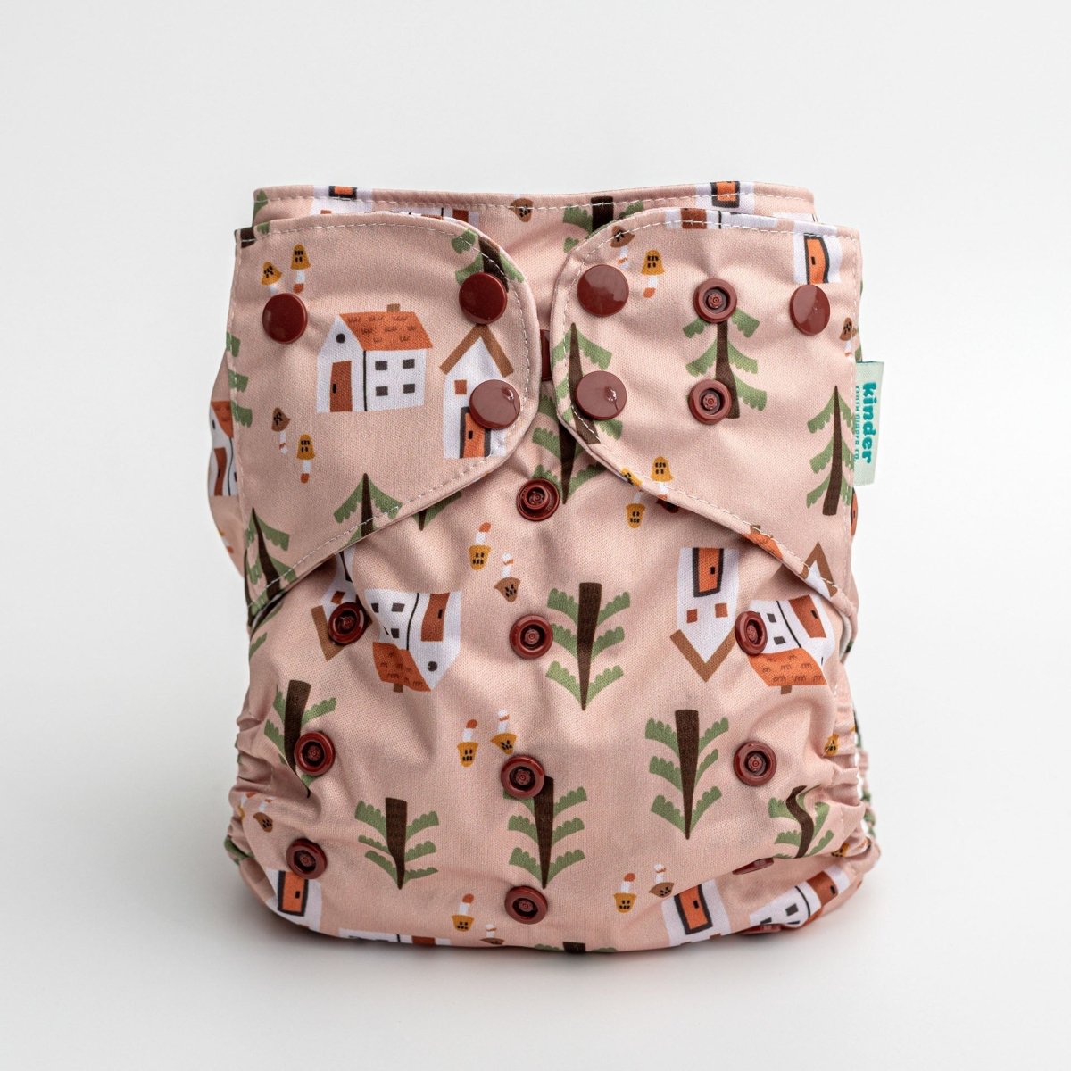 Nature: Essentials Pocket Cloth Diaper with Athletic Wicking Jersey, Grows with your Baby - Kinder Cloth Diaper Co. - 28 - 06 - 04 - modern reusable cloth diapers and more for birth to potty training - Pittsburgh Based Small Business