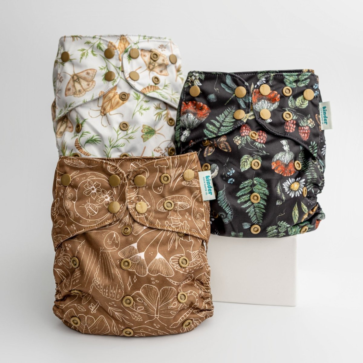 Enchanted - Modern - Cloth - Diapers - Pocket Diaper - Kinder Cloth Diaper Co. - Pittsburgh - Based - Small - Business - Woman - Owned