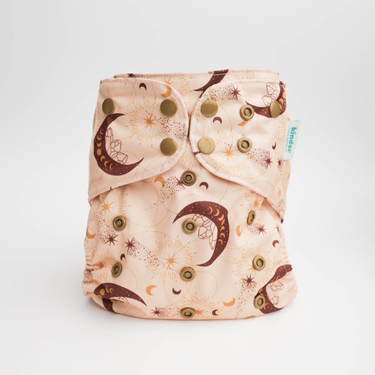 Space and Sky: Essentials Pocket Cloth Diaper with Athletic Wicking Jersey, Grows with your Baby - Kinder Cloth Diaper Co. - 25 - 03 - 01 - modern reusable cloth diapers and more for birth to potty training - Pittsburgh Based Small Business