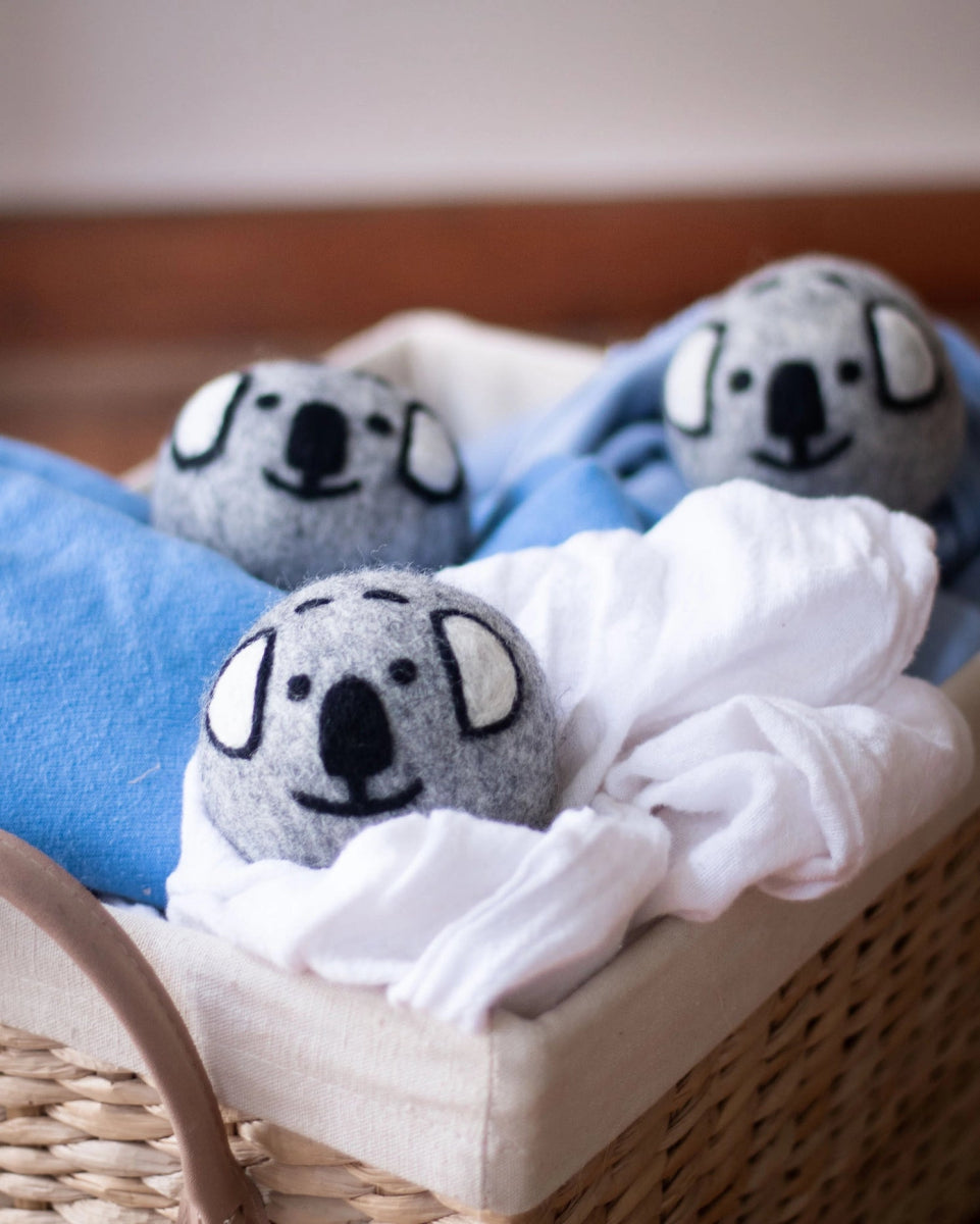 Koala Crew - Modern - Cloth - Diapers - Dryer Balls - Kinder Cloth Diaper Co. - Pittsburgh - Based - Small - Business - Woman - Owned