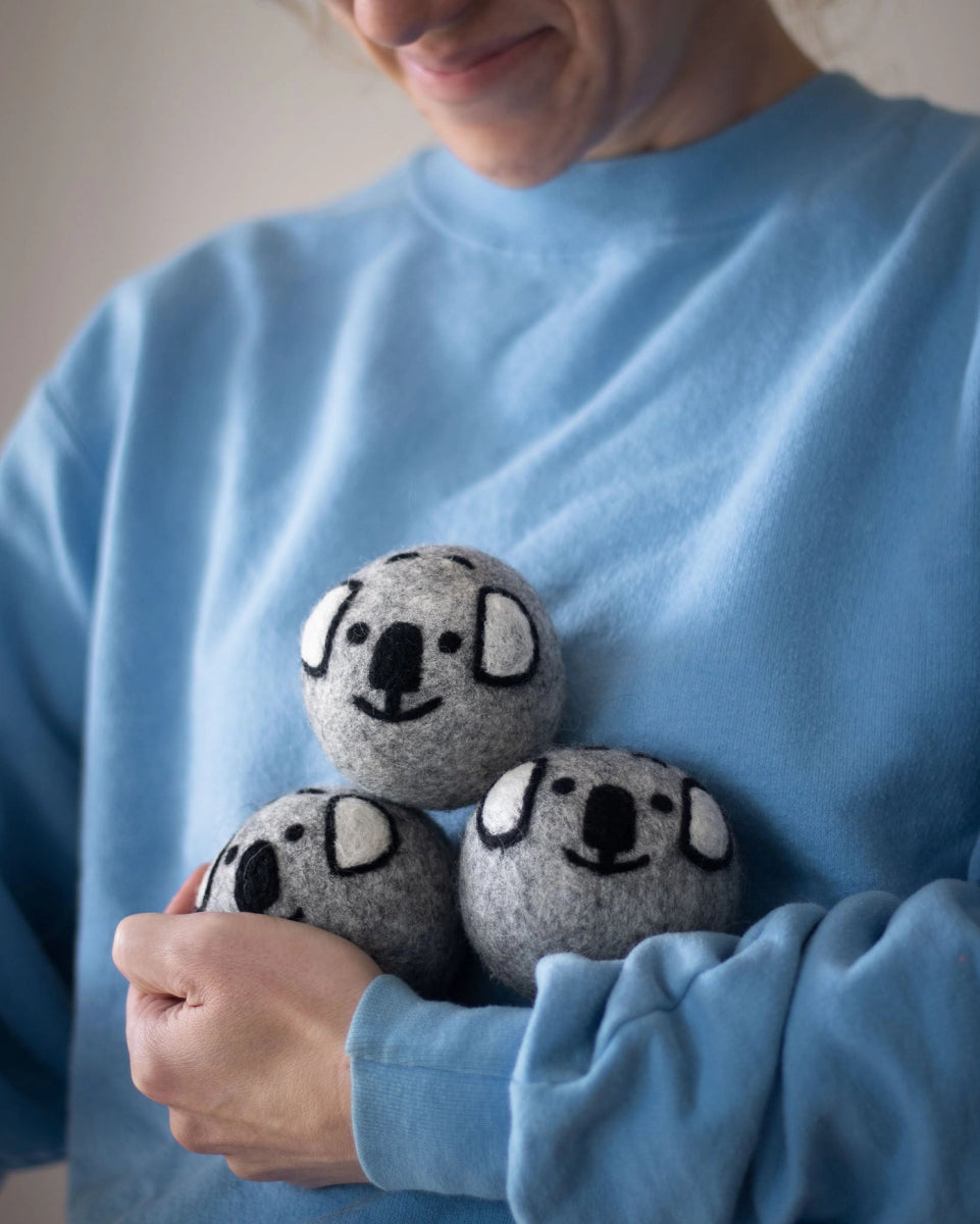 Koala Crew - Modern - Cloth - Diapers - Dryer Balls - Kinder Cloth Diaper Co. - Pittsburgh - Based - Small - Business - Woman - Owned