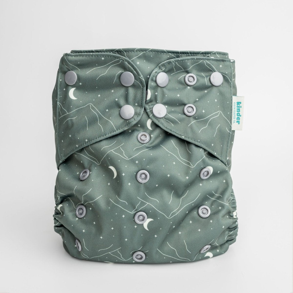 Mountain Moons - Modern - Cloth - Diapers - Pocket Diaper - Kinder Cloth Diaper Co. - Pittsburgh - Based - Small - Business - Woman - Owned