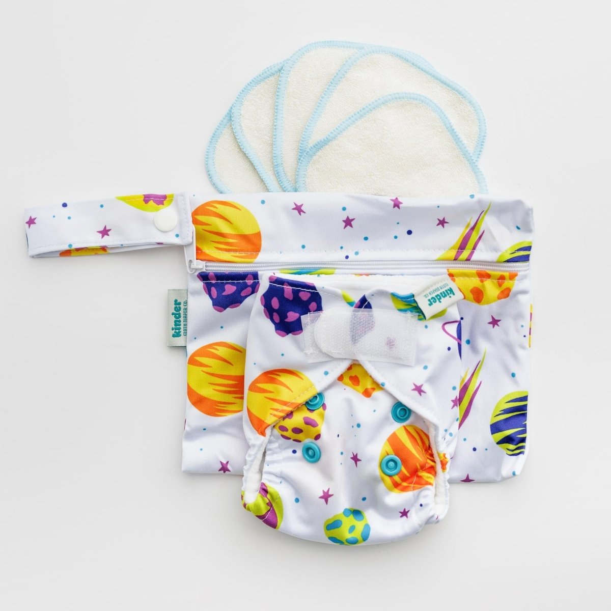 Out of this World - Modern - Cloth - Diapers - Pocket Diaper - Kinder Cloth Diaper Co. - Pittsburgh - Based - Small - Business - Woman - Owned