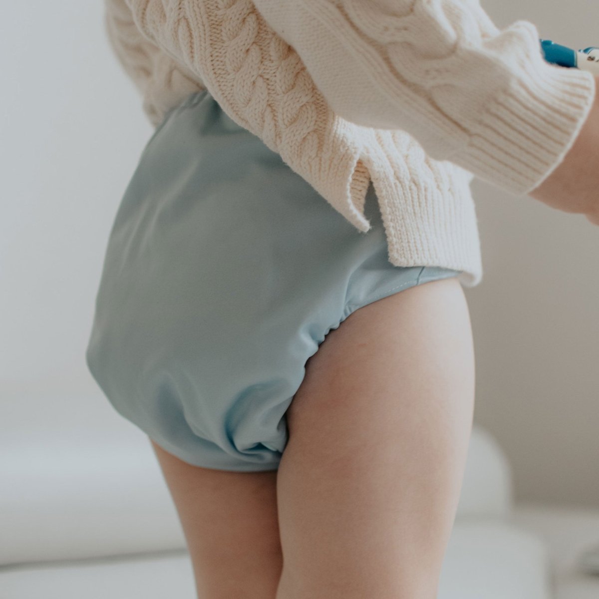 Solid Color: Essentials Pocket Cloth Diaper with Athletic Wicking Jersey, Grows with your Baby - Kinder Cloth Diaper Co. - 01 - 05 - 02 - modern reusable cloth diapers and more for birth to potty training - Pittsburgh Based Small Business