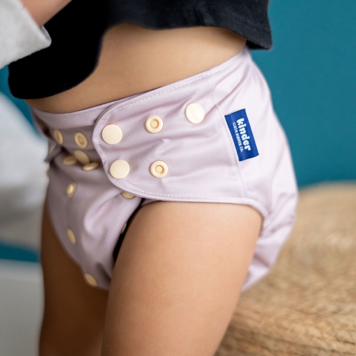 Solid Color: Essentials Pocket Cloth Diaper with Athletic Wicking Jersey, Grows with your Baby - Kinder Cloth Diaper Co. - 01 - 05 - 05 - modern reusable cloth diapers and more for birth to potty training - Pittsburgh Based Small Business