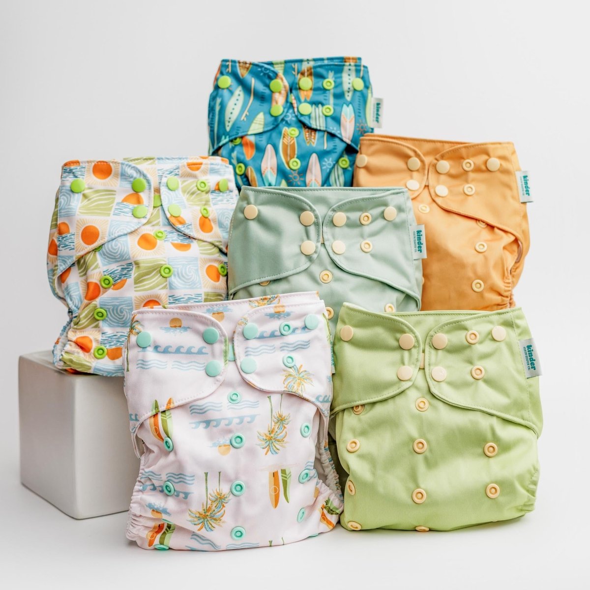 Sandstorm - Modern - Cloth - Diapers - Pocket Diaper - Kinder Cloth Diaper Co. - Pittsburgh - Based - Small - Business - Woman - Owned