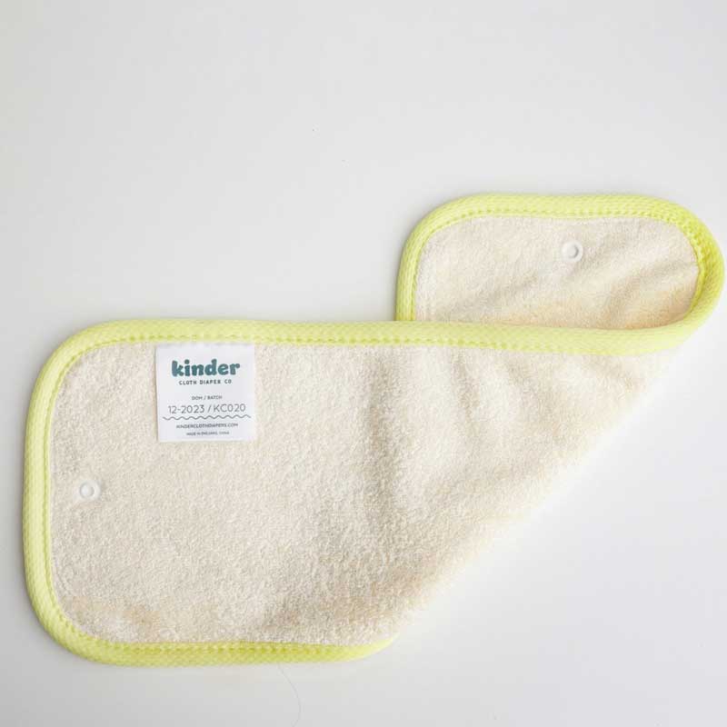 4 - Layer Bamboo Viscose Cloth Diaper Insert - Kinder Cloth Diaper Co. - 0.5 - 09 - Y1 - modern reusable cloth diapers and more for birth to potty training - Pittsburgh Based Small Business