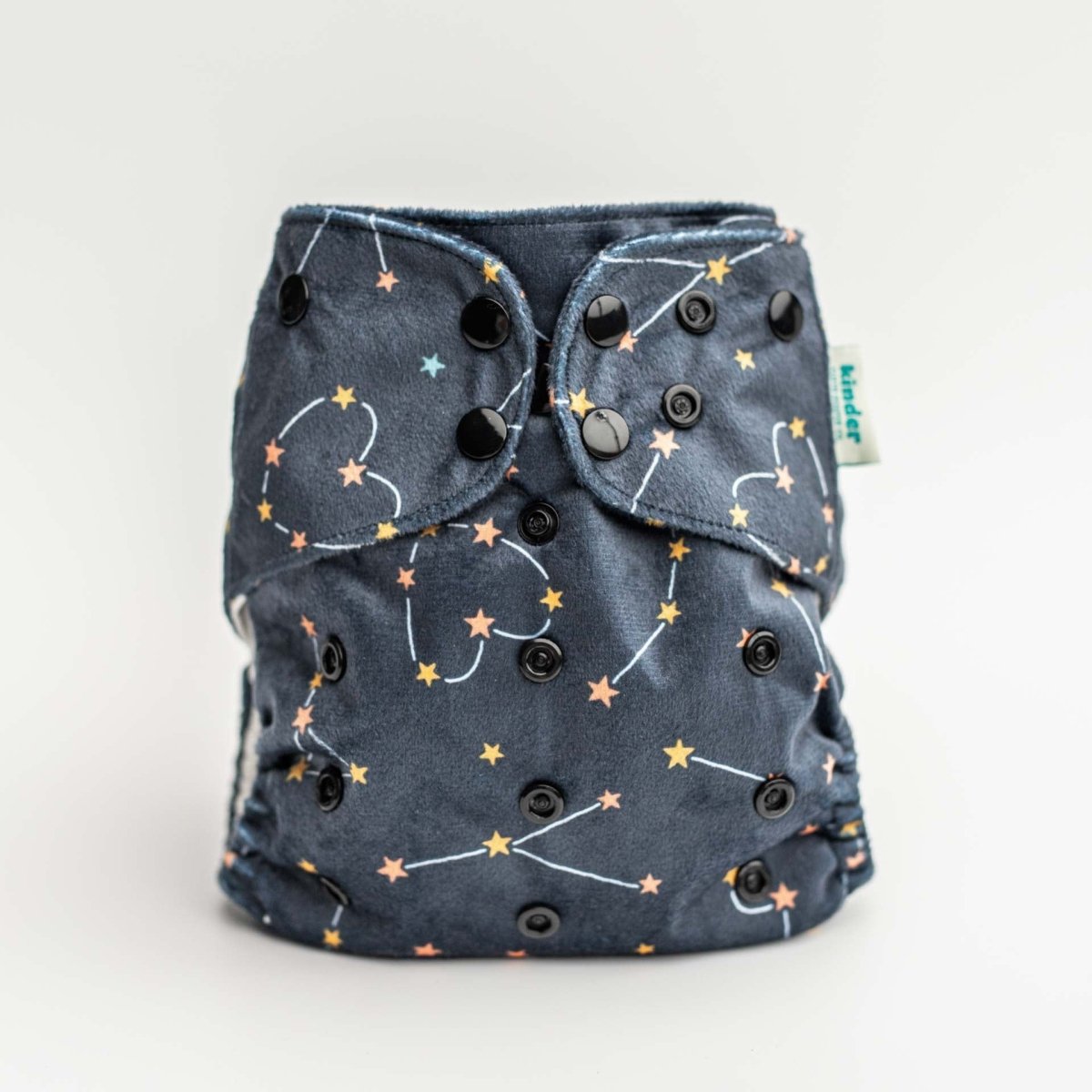 Patterned Lounger Pocket Cloth Diaper — Minky Fleece with Athletic Wicking Jersey - Kinder Cloth Diaper Co. - 22 - 05 - 02 - modern reusable cloth diapers and more for birth to potty training - Pittsburgh Based Small Business