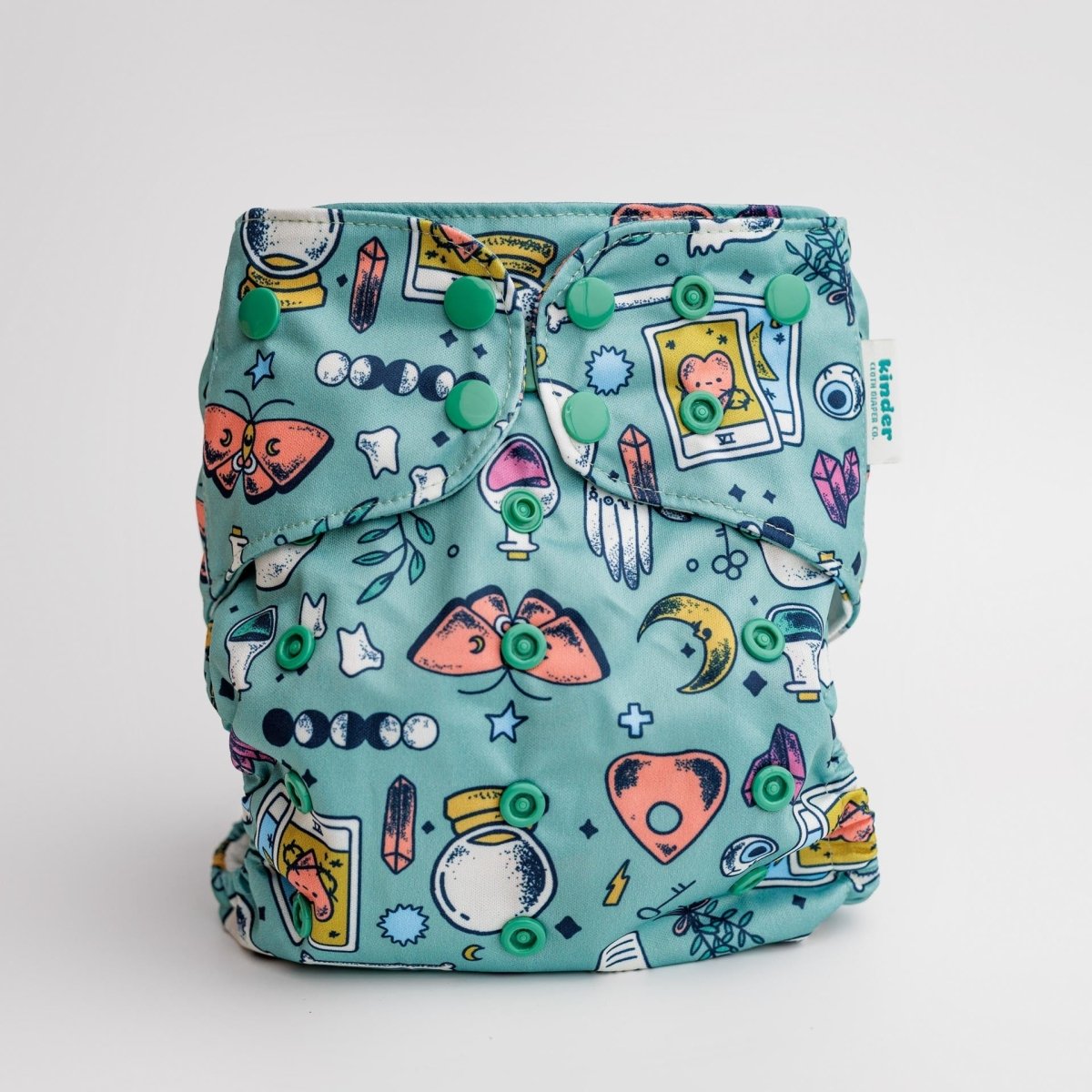 Spellbound by Bree Brennan - Modern - Cloth - Diapers - Pocket Diaper - Kinder Cloth Diaper Co. - Pittsburgh - Based - Small - Business - Woman - Owned
