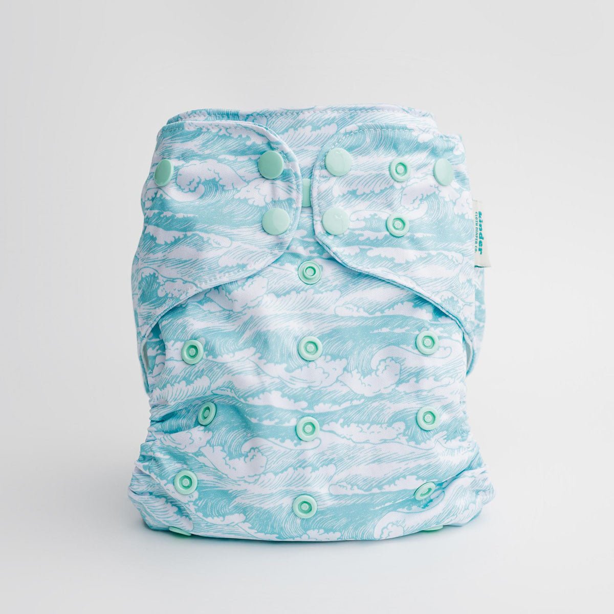 Surf - Modern - Cloth - Diapers - Pocket Diaper - Kinder Cloth Diaper Co. - Pittsburgh - Based - Small - Business - Woman - Owned