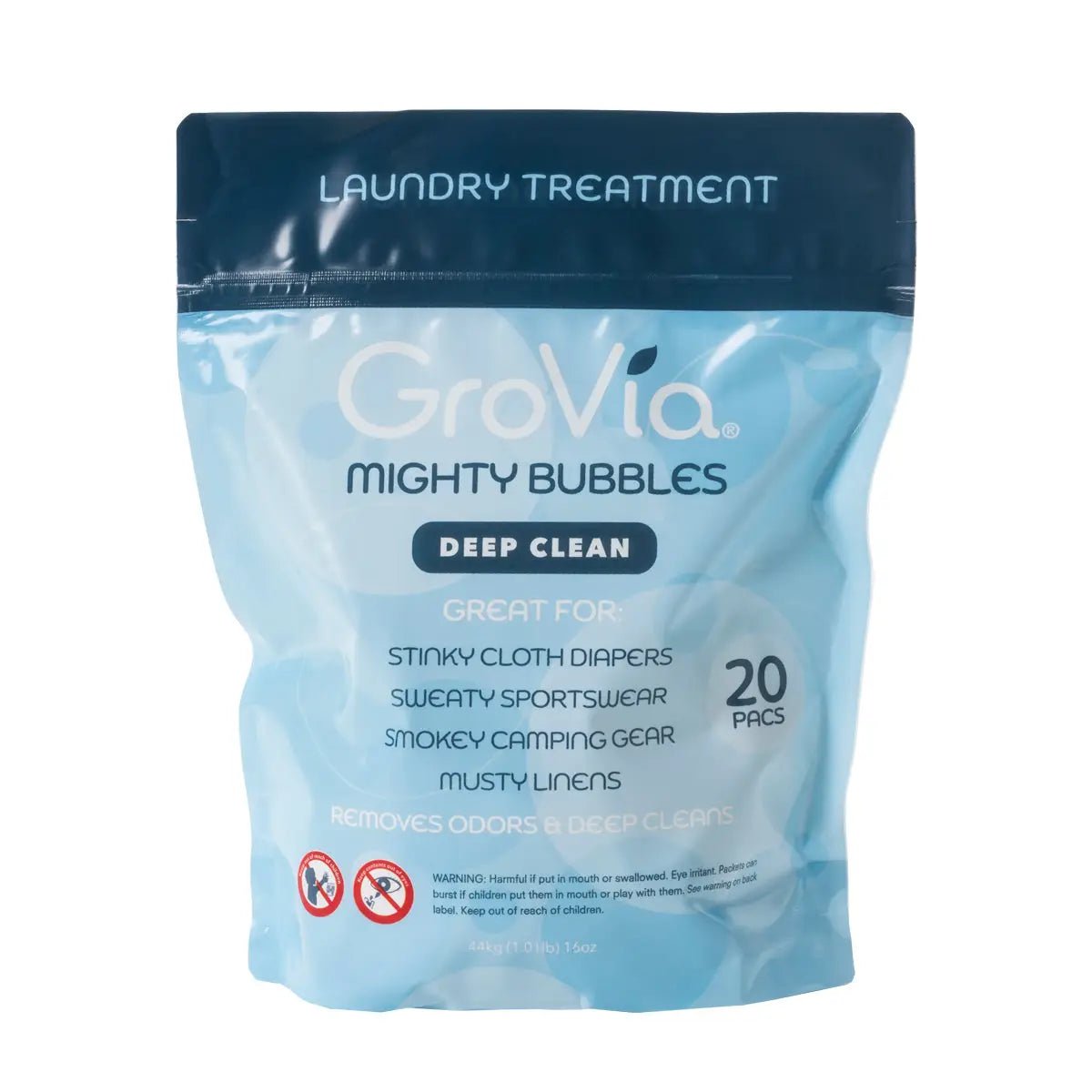 GroVia Mighty Bubbles Laundry Treatment - Kinder Cloth Diaper Co. - 31 - 04 - 04 - modern reusable cloth diapers and more for birth to potty training - Pittsburgh Based Small Business
