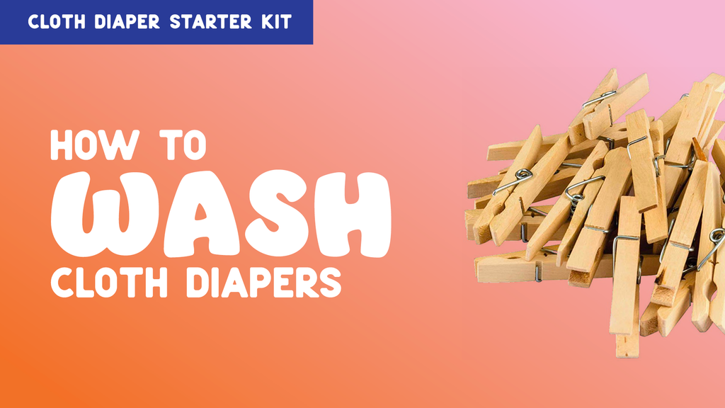 How to wash cloth diapers