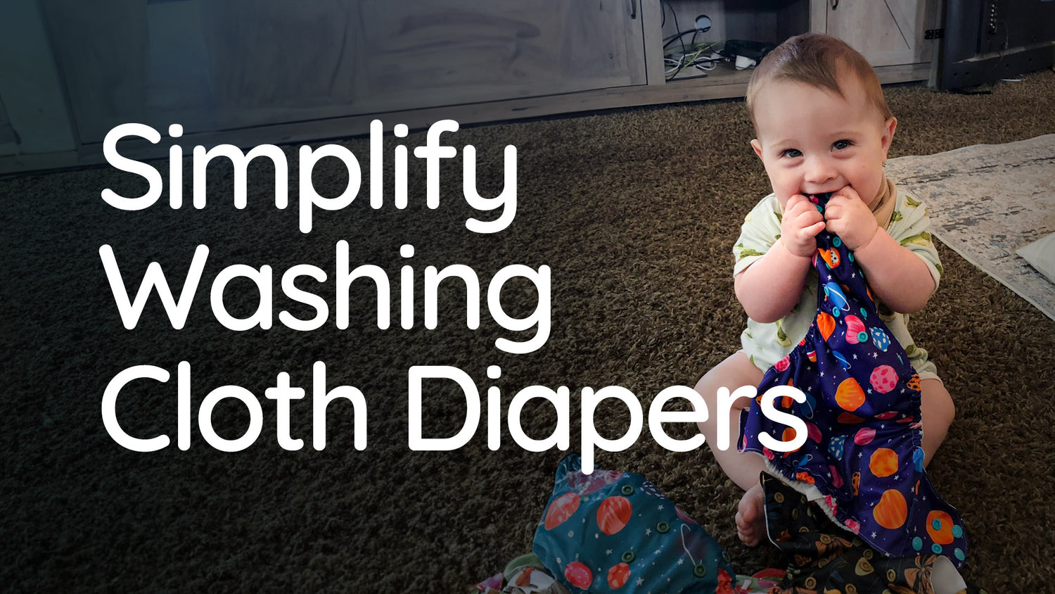 Cloth Diapering Mom, Hailey, Shares: How to deal with information overload around cloth diapering wash routines
