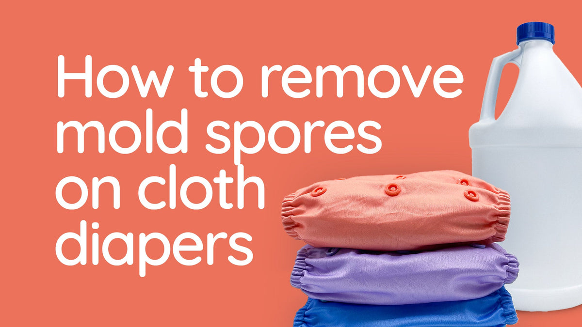 Dealing with Mold on Cloth Diapers - Kinder Cloth Diaper Co.