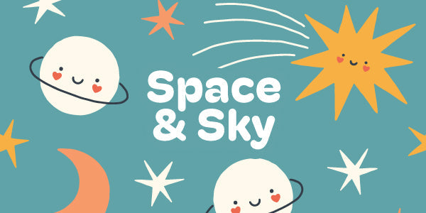 Essentials Pocket Diapers in Space and Sky Inspired Prints