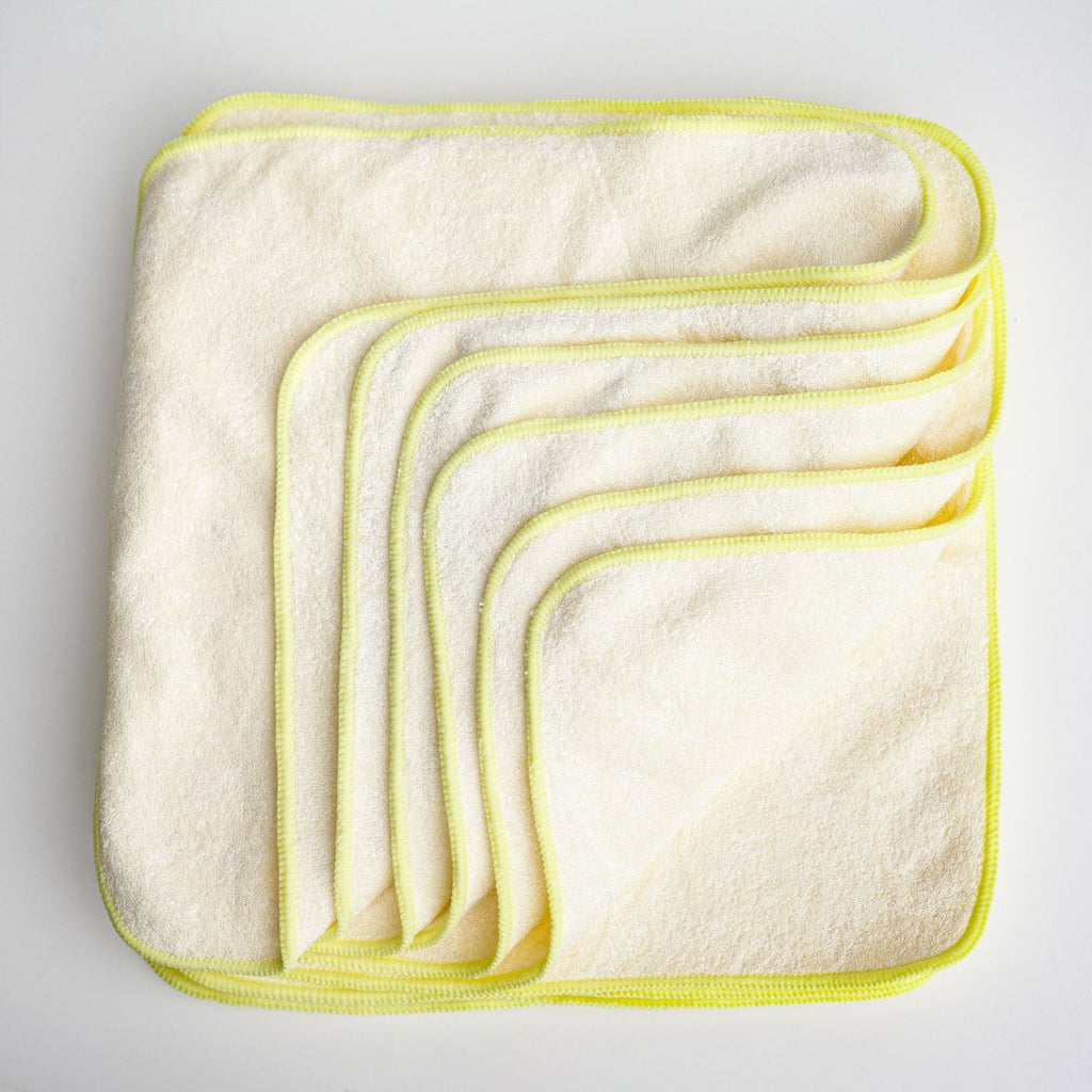 Bamboo Terry Reusable Baby Wipes (10 Pack) - Kinder Cloth Diaper Co. - 0.5 - 11 - modern reusable cloth diapers and more for birth to potty training - Pittsburgh Based Small Business