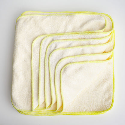 Bamboo Terry Reusable Baby Wipes (10 Pack)