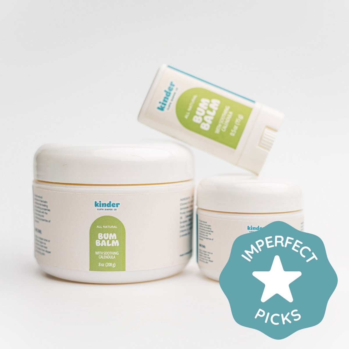 1/2 oz Stick - Modern - Cloth - Diapers - Wipe Spray - Kinder Cloth Diaper Co. - Pittsburgh - Based - Small - Business - Woman - Owned