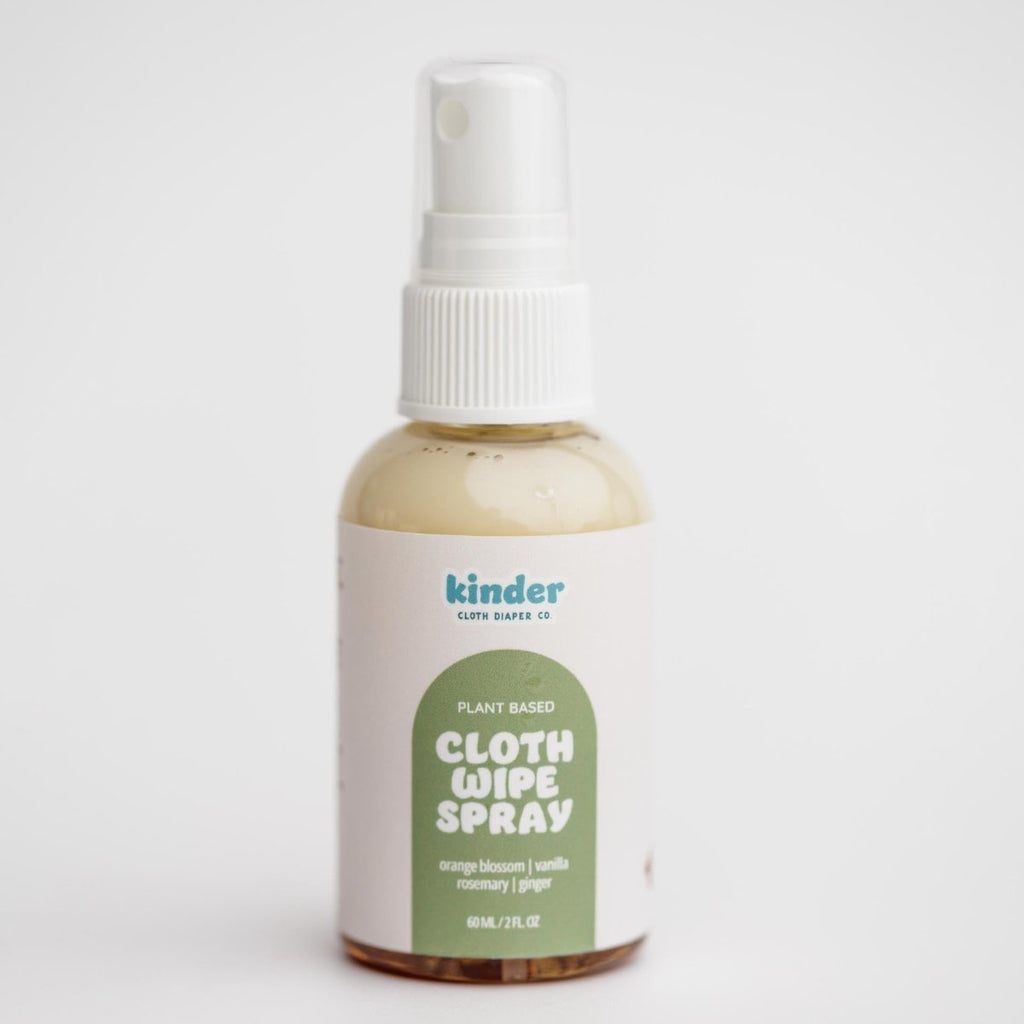 2 oz Travel Size - Modern - Cloth - Diapers - Wipe Spray - Kinder Cloth Diaper Co. - Pittsburgh - Based - Small - Business - Woman - Owned