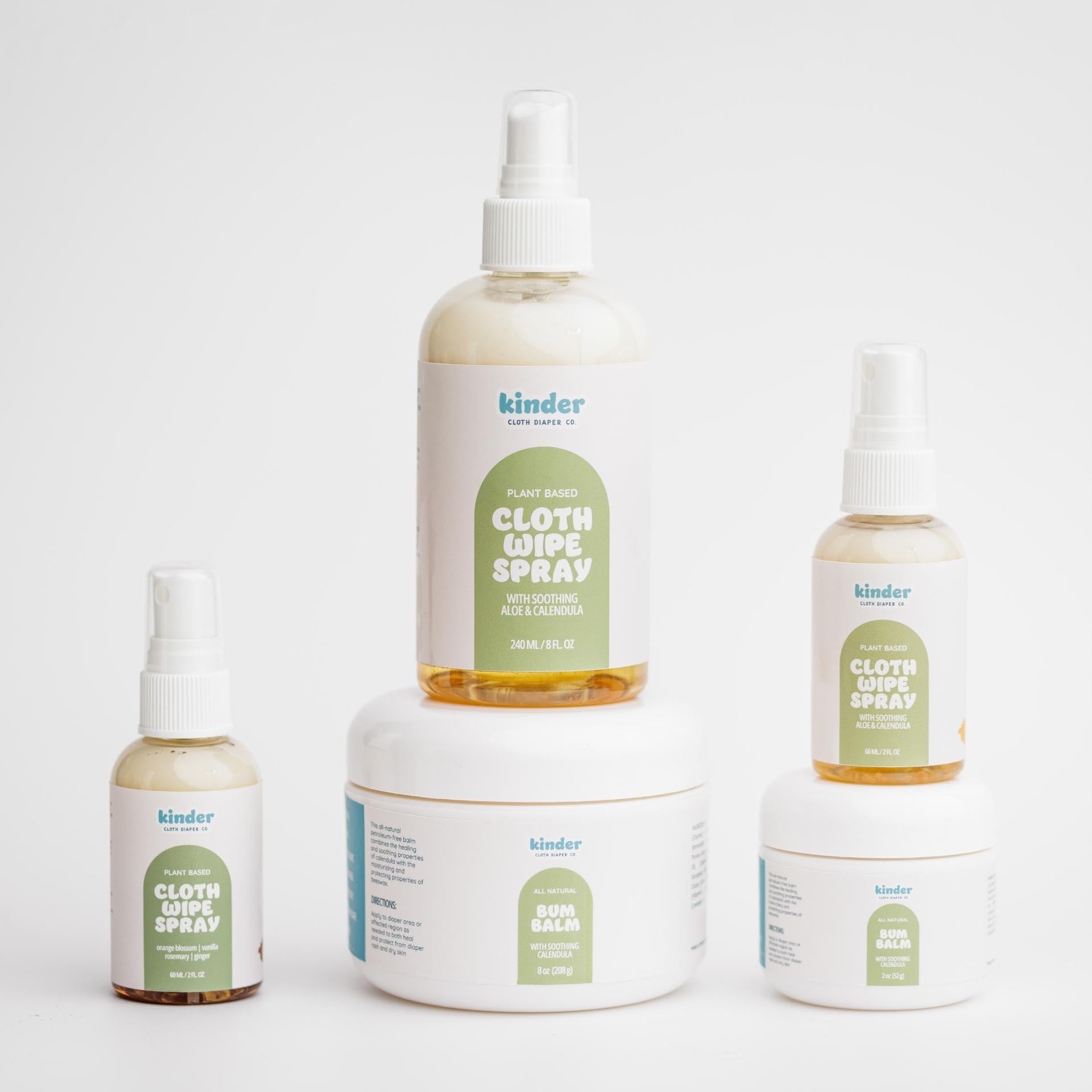 2 oz Travel Size - Modern - Cloth - Diapers - Wipe Spray - Kinder Cloth Diaper Co. - Pittsburgh - Based - Small - Business - Woman - Owned
