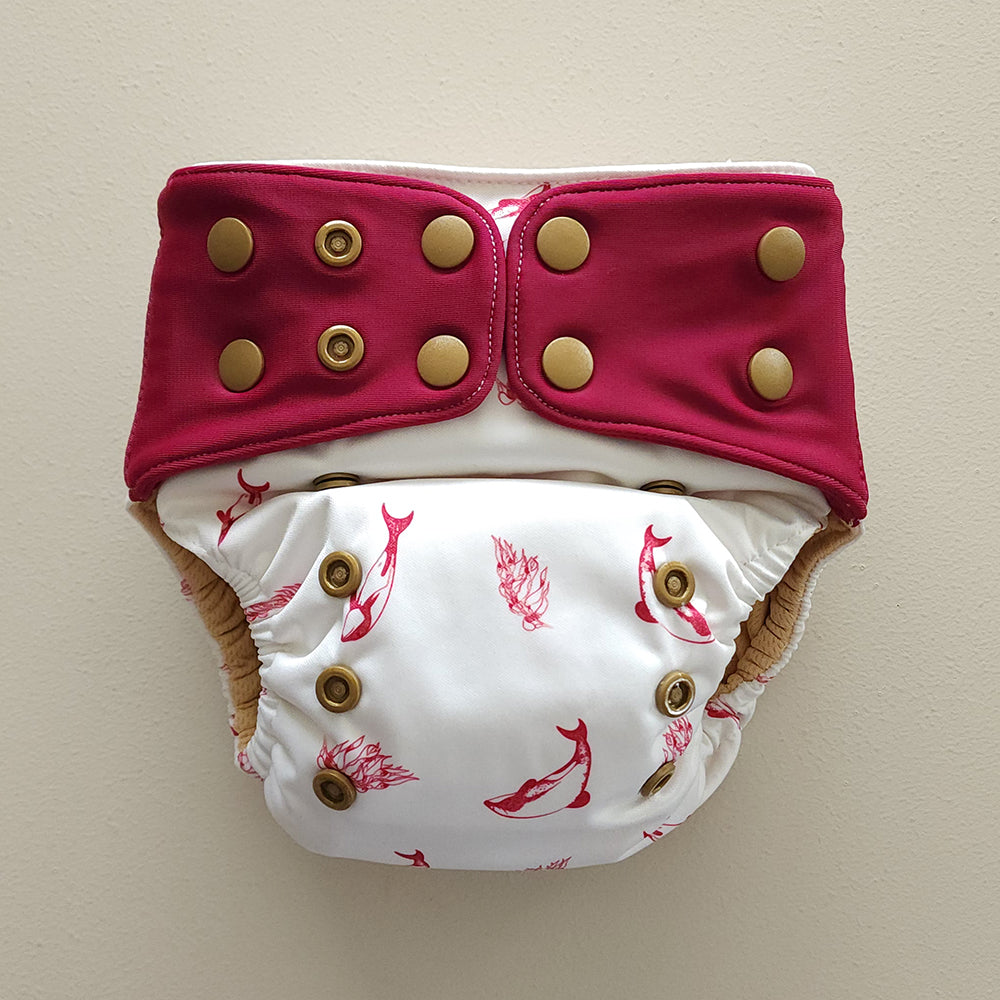 Kekoa: Premium Hybrid One Size Nappy 6-42 pounds