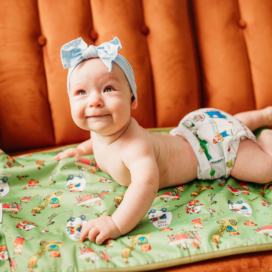5 Diaper Starter Bundle - Modern - Cloth - Diapers - Pocket Diaper - Kinder Cloth Diaper Co. - Pittsburgh - Based - Small - Business - Woman - Owned