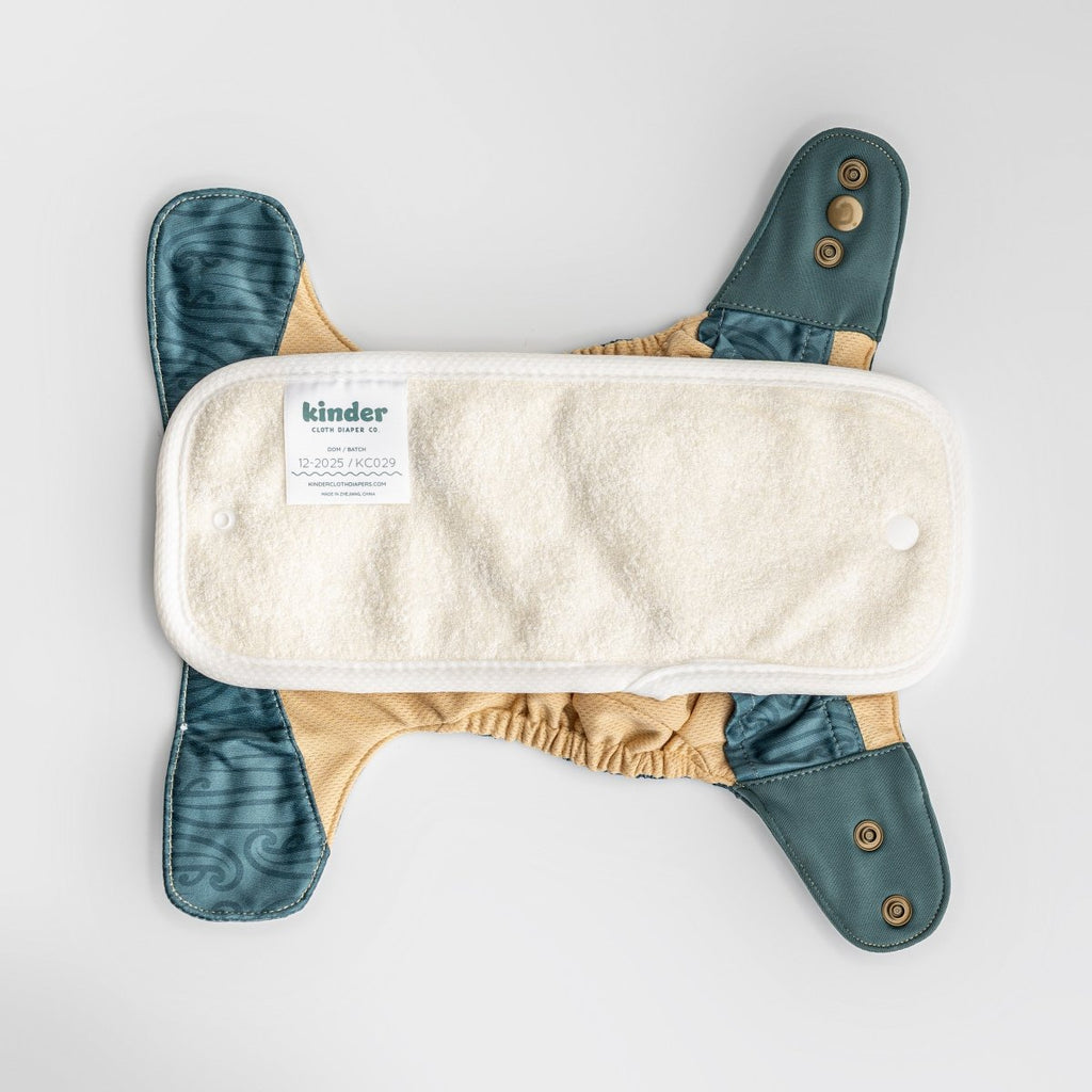 5 - Pack - Modern - Cloth - Diapers - Inserts - Kinder Cloth Diaper Co. - Pittsburgh - Based - Small - Business - Woman - Owned