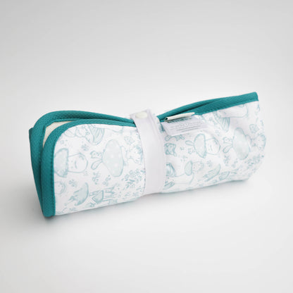 Ultra-Soft Bamboo Machine Washable and Wipeable Diaper Change Mat
