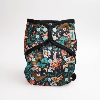 Nature and Outdoors: Wipeable Cloth Diaper Cover, Grows with your Baby