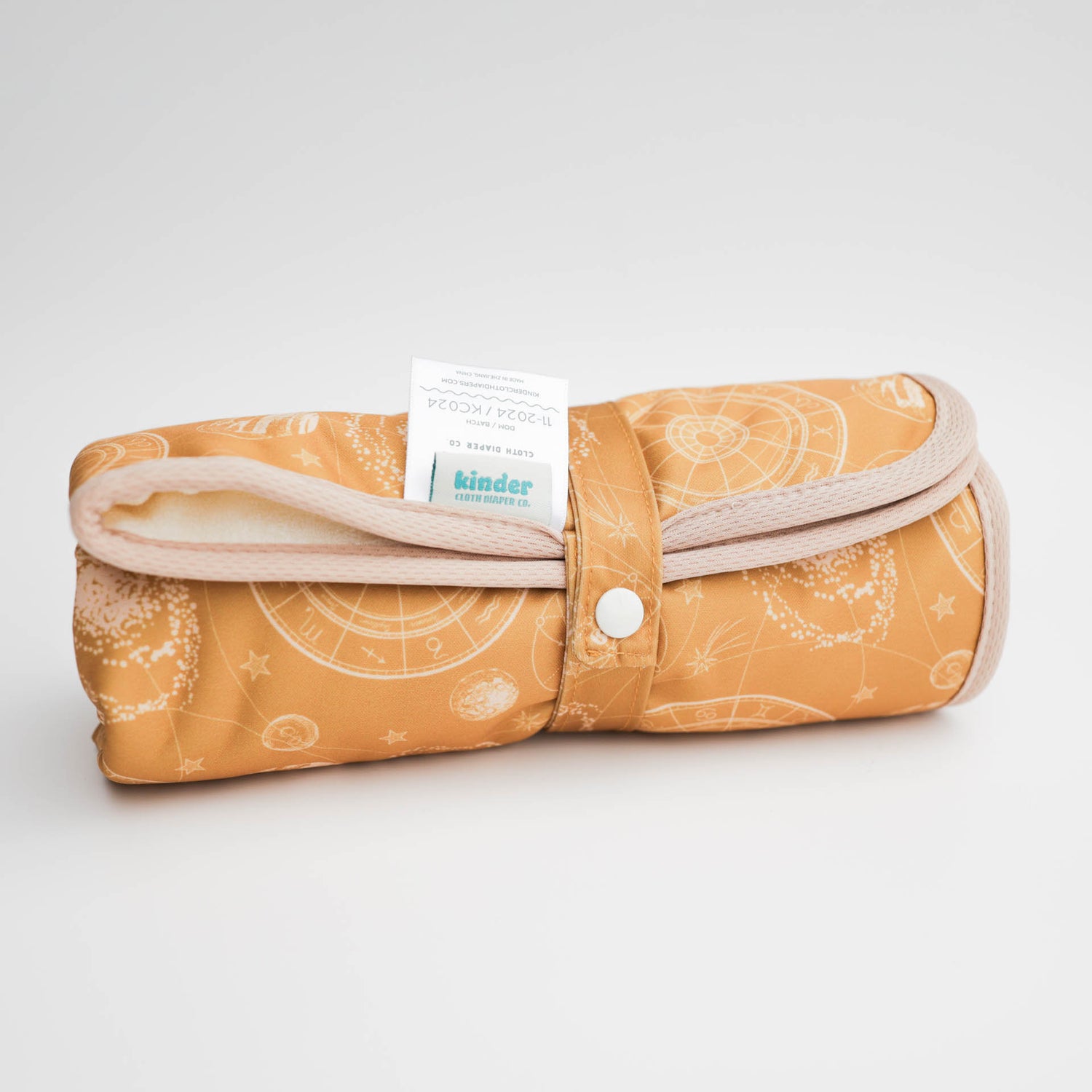 Ultra-Soft Bamboo Machine Washable and Wipeable Diaper Change Mat