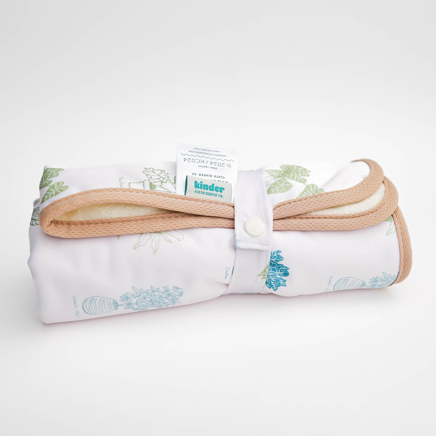 Ultra-Soft Bamboo Machine Washable and Wipeable Diaper Change Mat