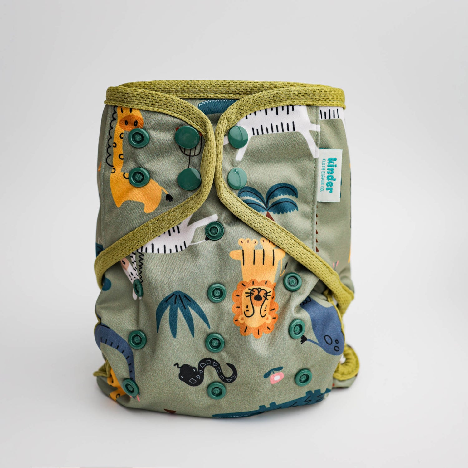 Animals and Insects: Wipeable Cloth Diaper Cover, Grows with your Baby
