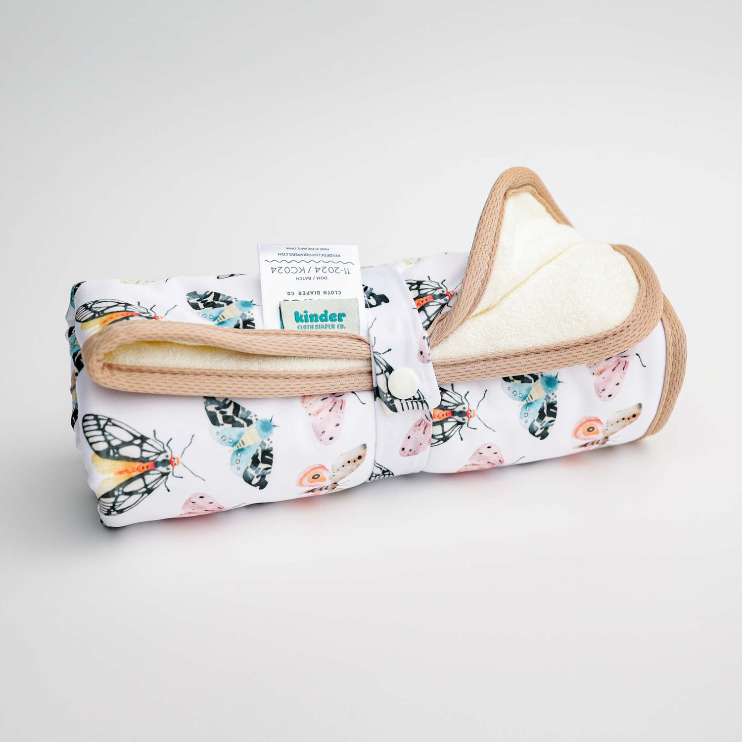 Ultra-Soft Bamboo Machine Washable and Wipeable Diaper Change Mat
