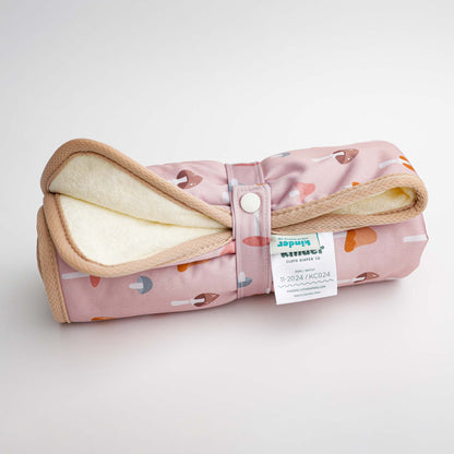 Ultra-Soft Bamboo Machine Washable and Wipeable Diaper Change Mat