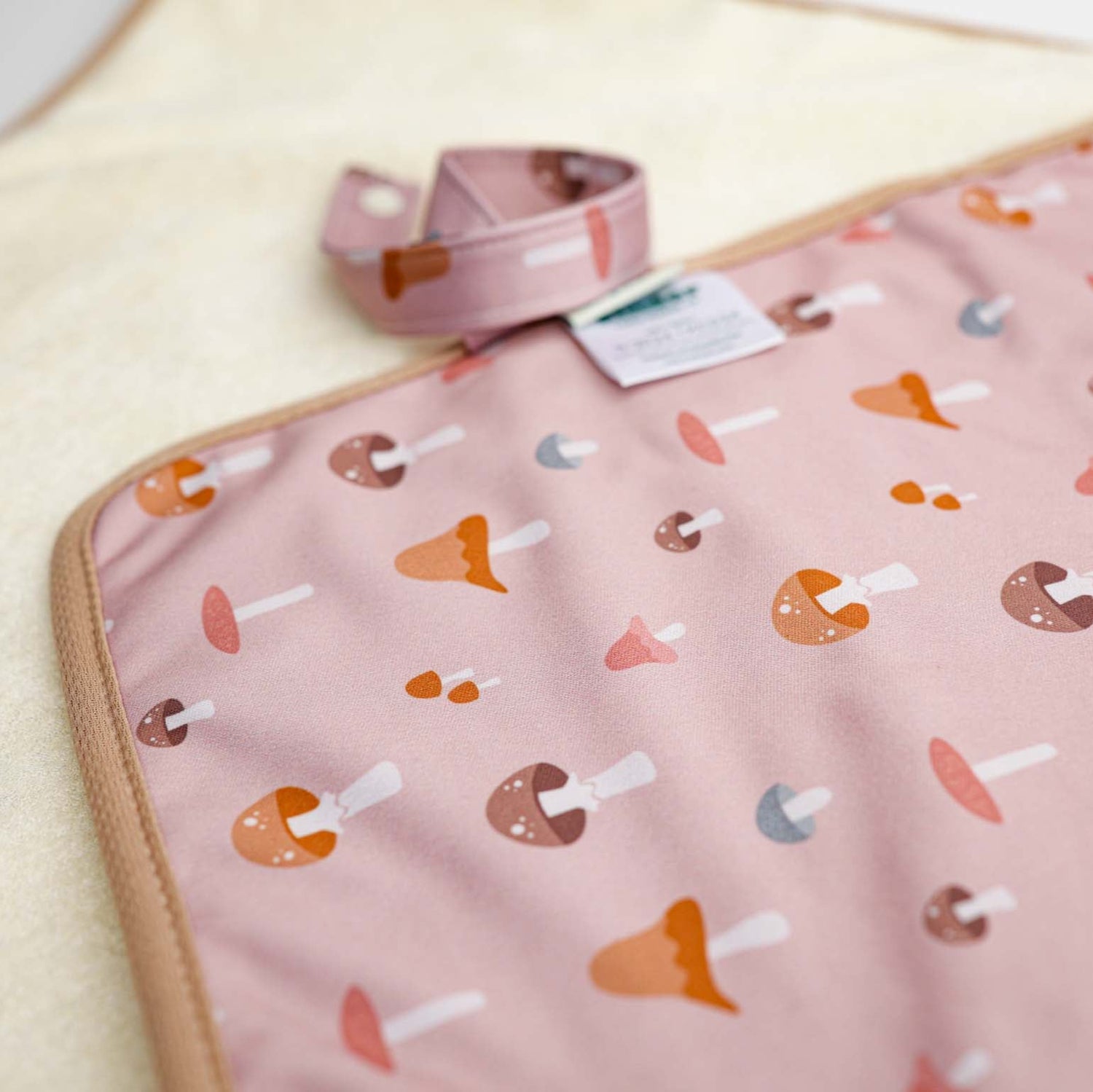 Ultra-Soft Bamboo Machine Washable and Wipeable Diaper Change Mat