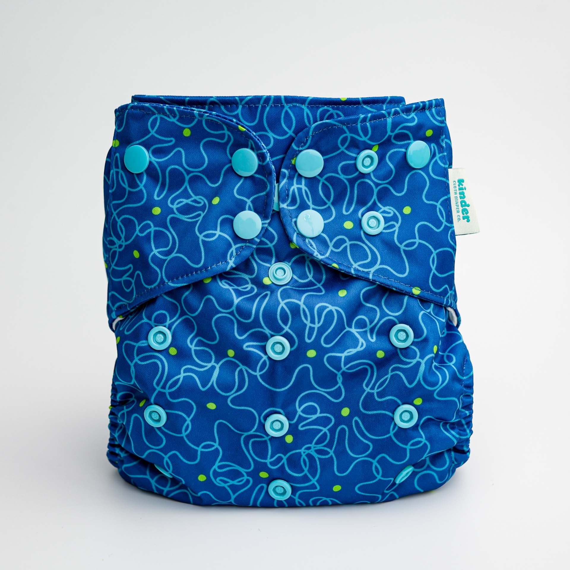 Abstract: Essentials Pocket Cloth Diaper with Athletic Wicking Jersey, Grows with your Baby