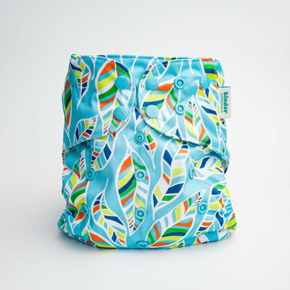 Abstract: Essentials Pocket Cloth Diaper with Athletic Wicking Jersey, Grows with your Baby