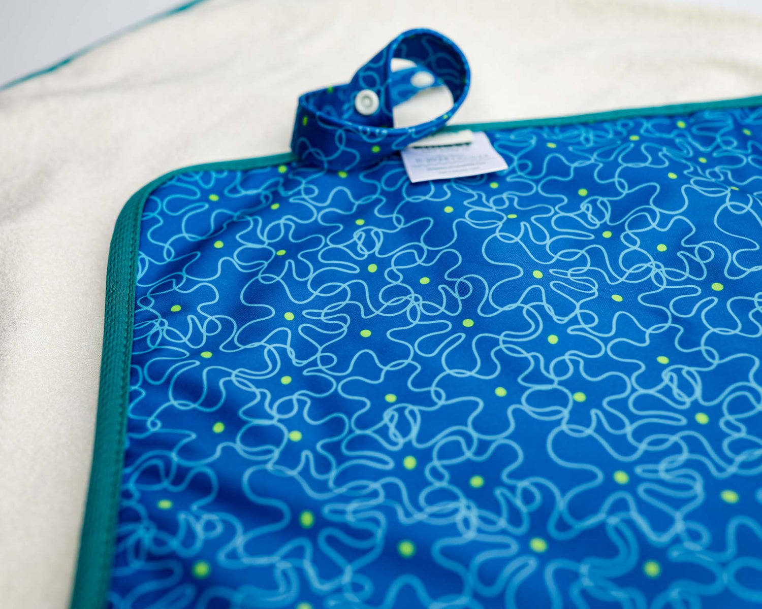 Ultra-Soft Bamboo Machine Washable and Wipeable Diaper Change Mat