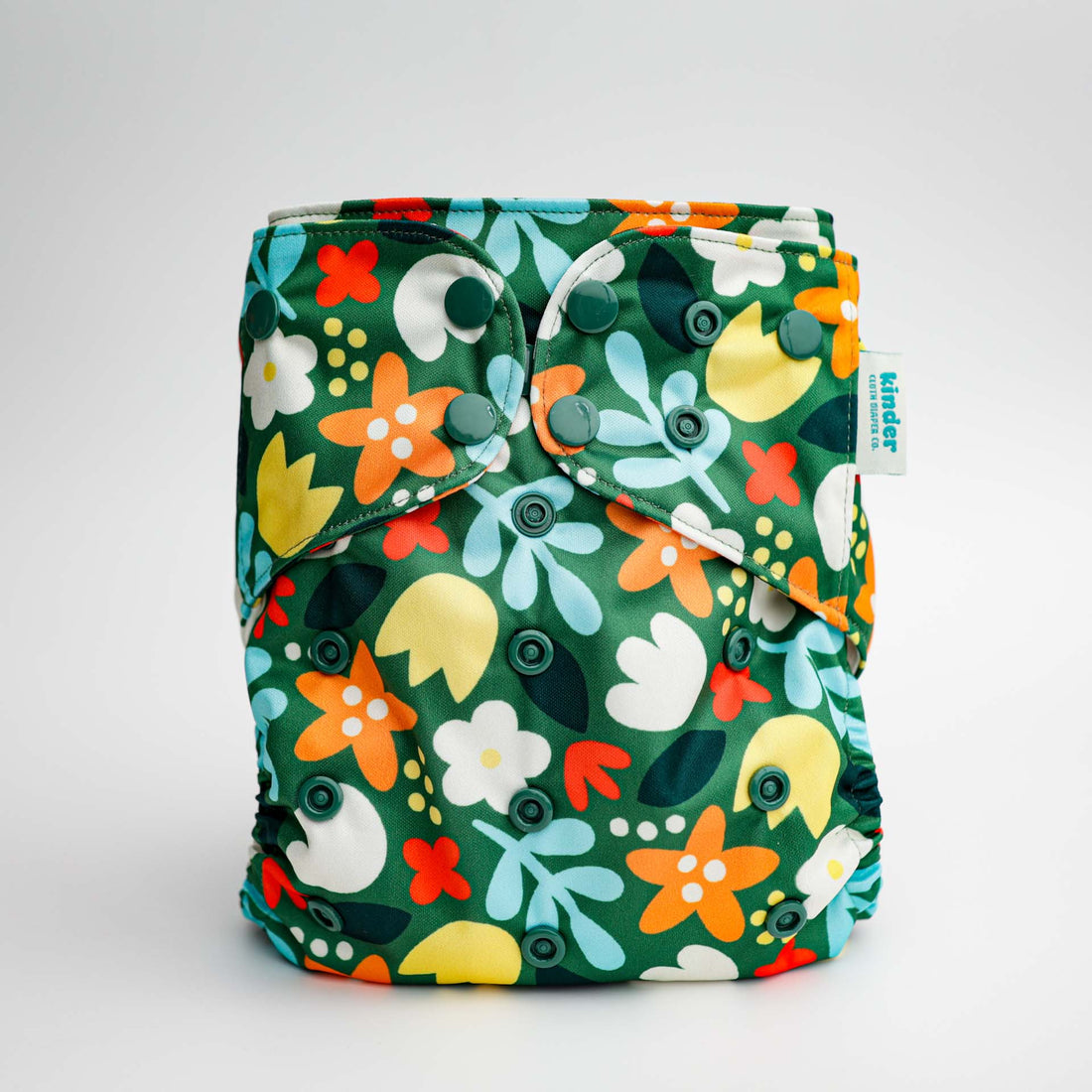 Nature: Essentials Pocket Cloth Diaper with Athletic Wicking Jersey, Grows with your Baby
