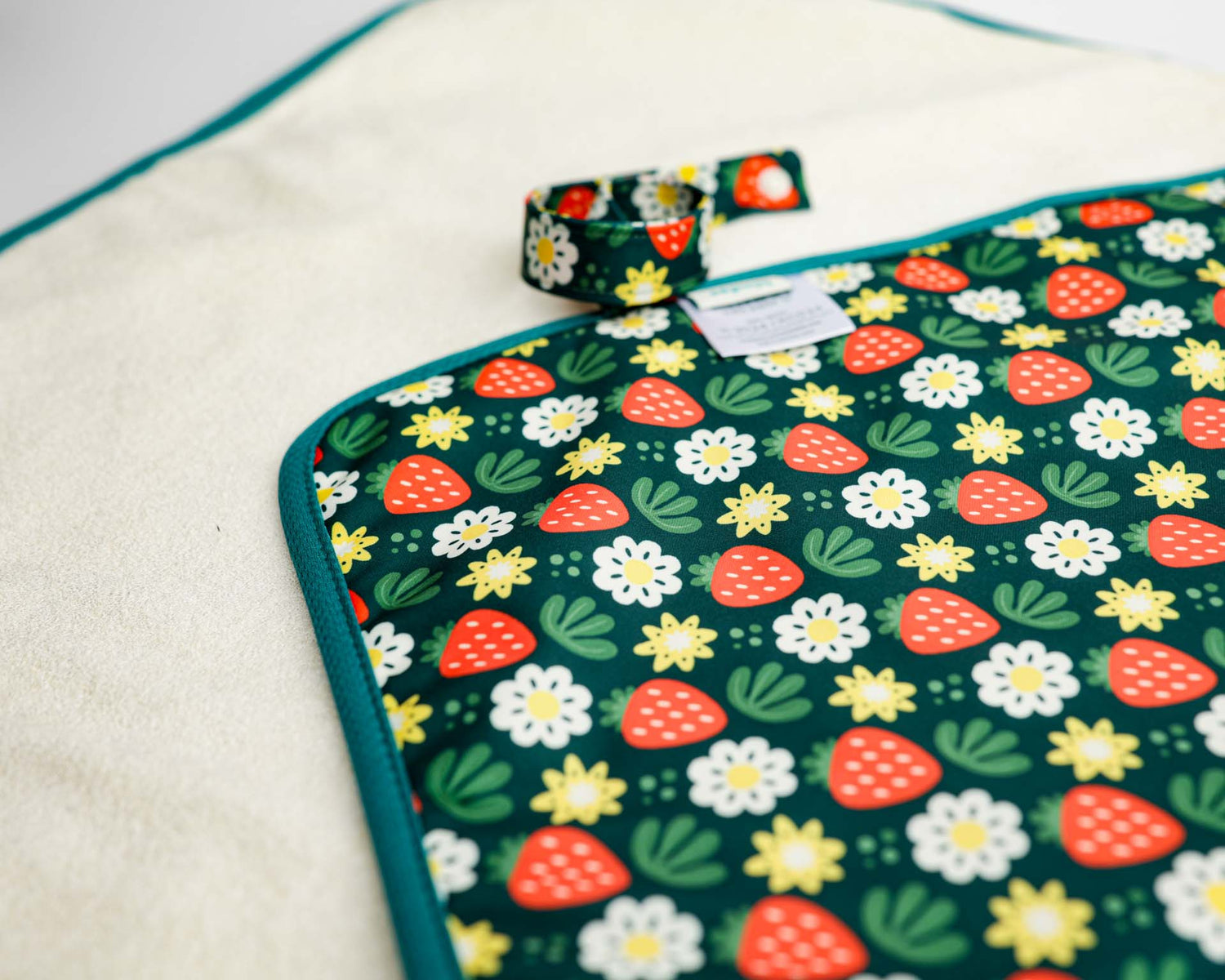 Ultra-Soft Bamboo Machine Washable and Wipeable Diaper Change Mat