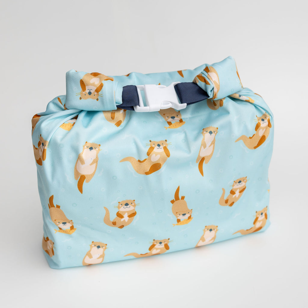 Roll Top Space Saver Water Resistant Small Wet Bag Travel Storage Bag