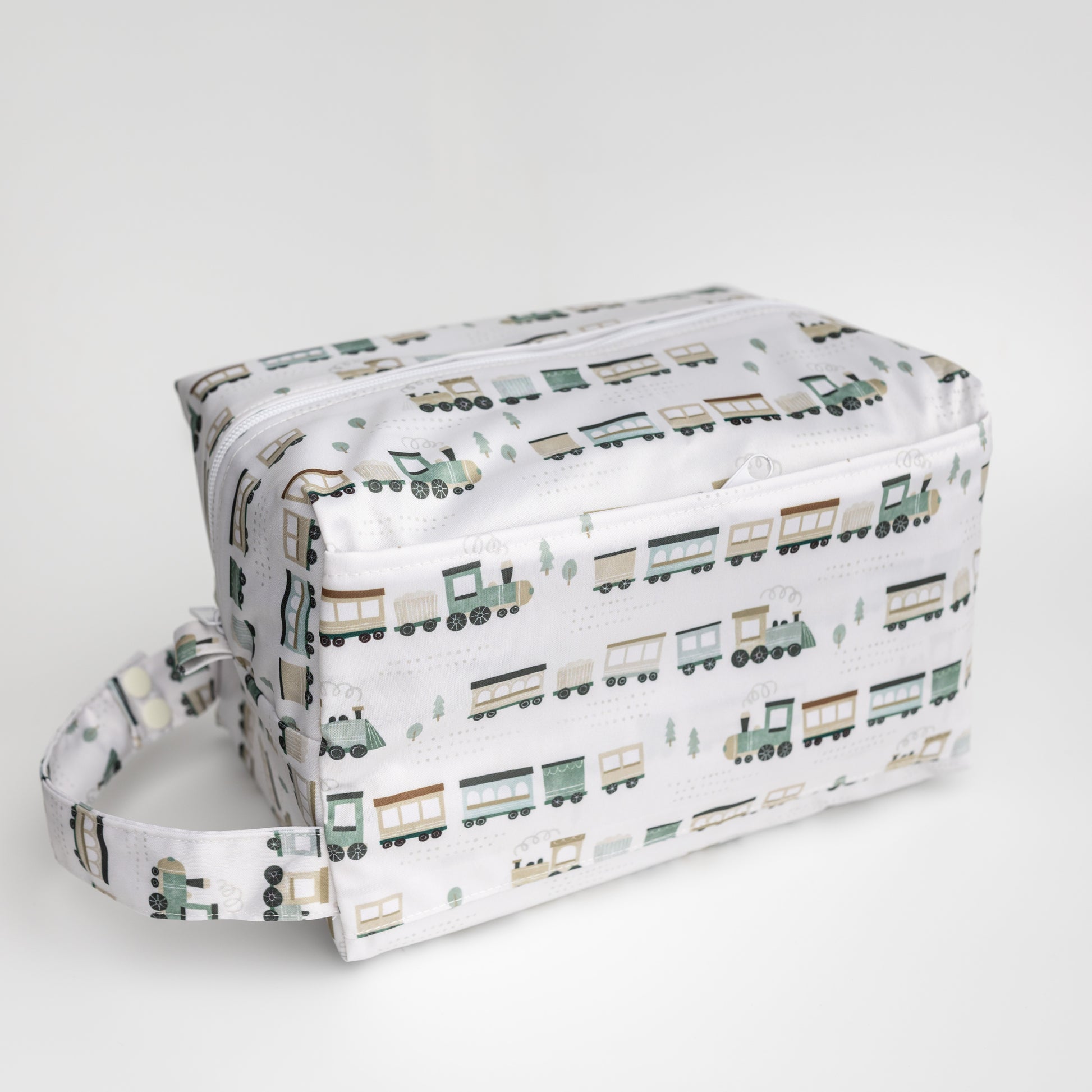 Choo Choo - Packing Cube Wet Bag - Zipper Closure - Large