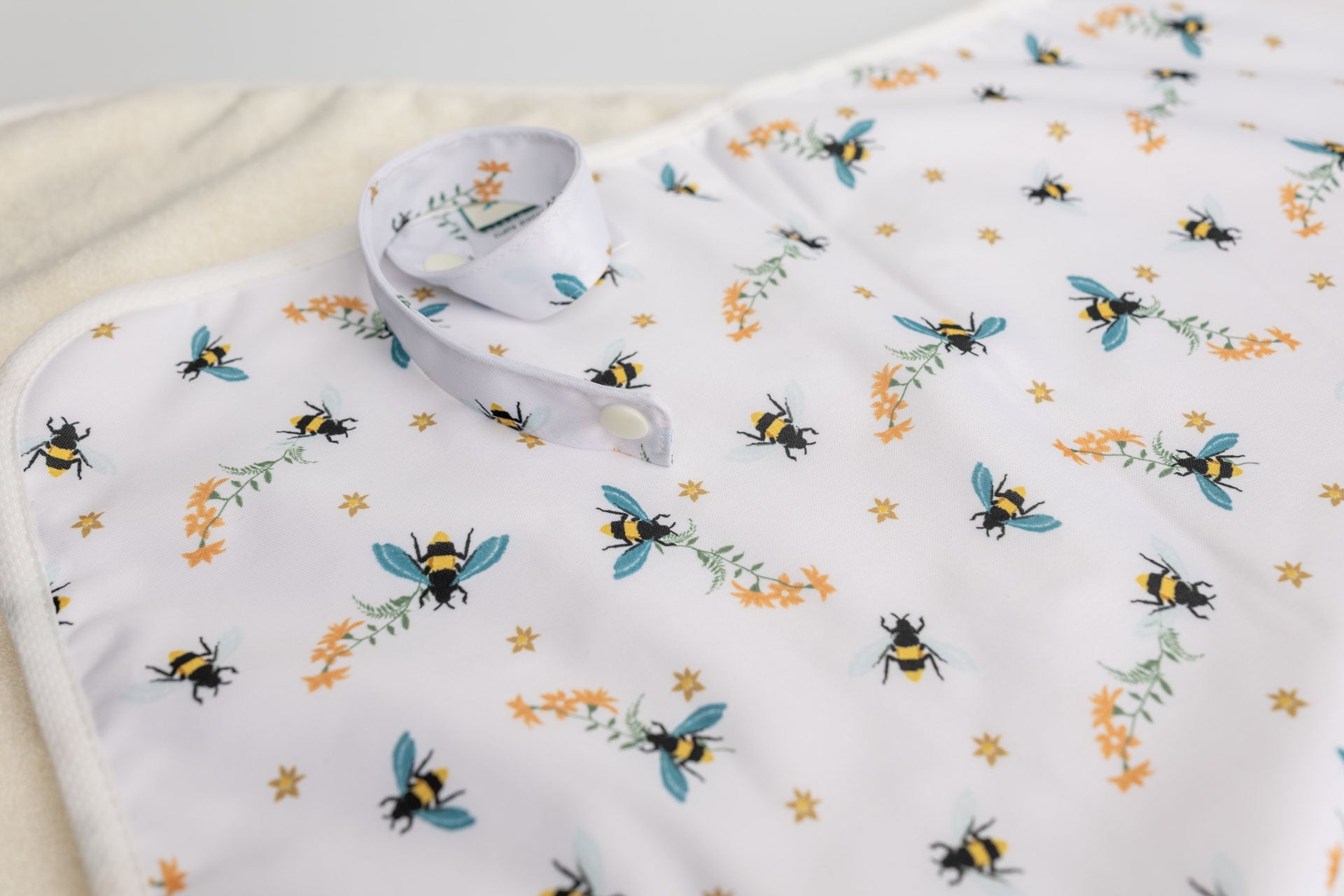Ultra-Soft Bamboo Machine Washable and Wipeable Diaper Change Mat
