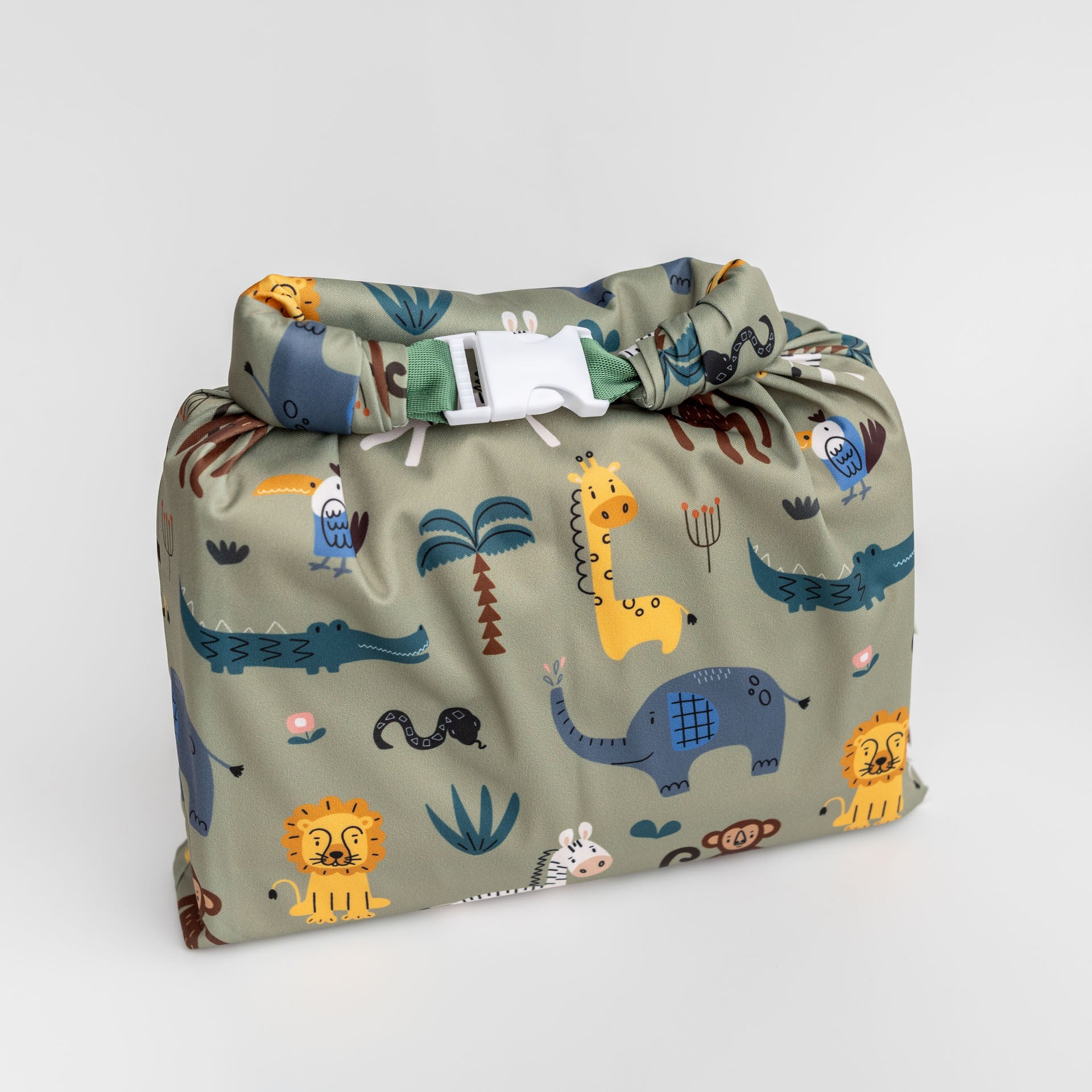 Roll Top Space Saver Water Resistant Small Wet Bag Travel Storage Bag