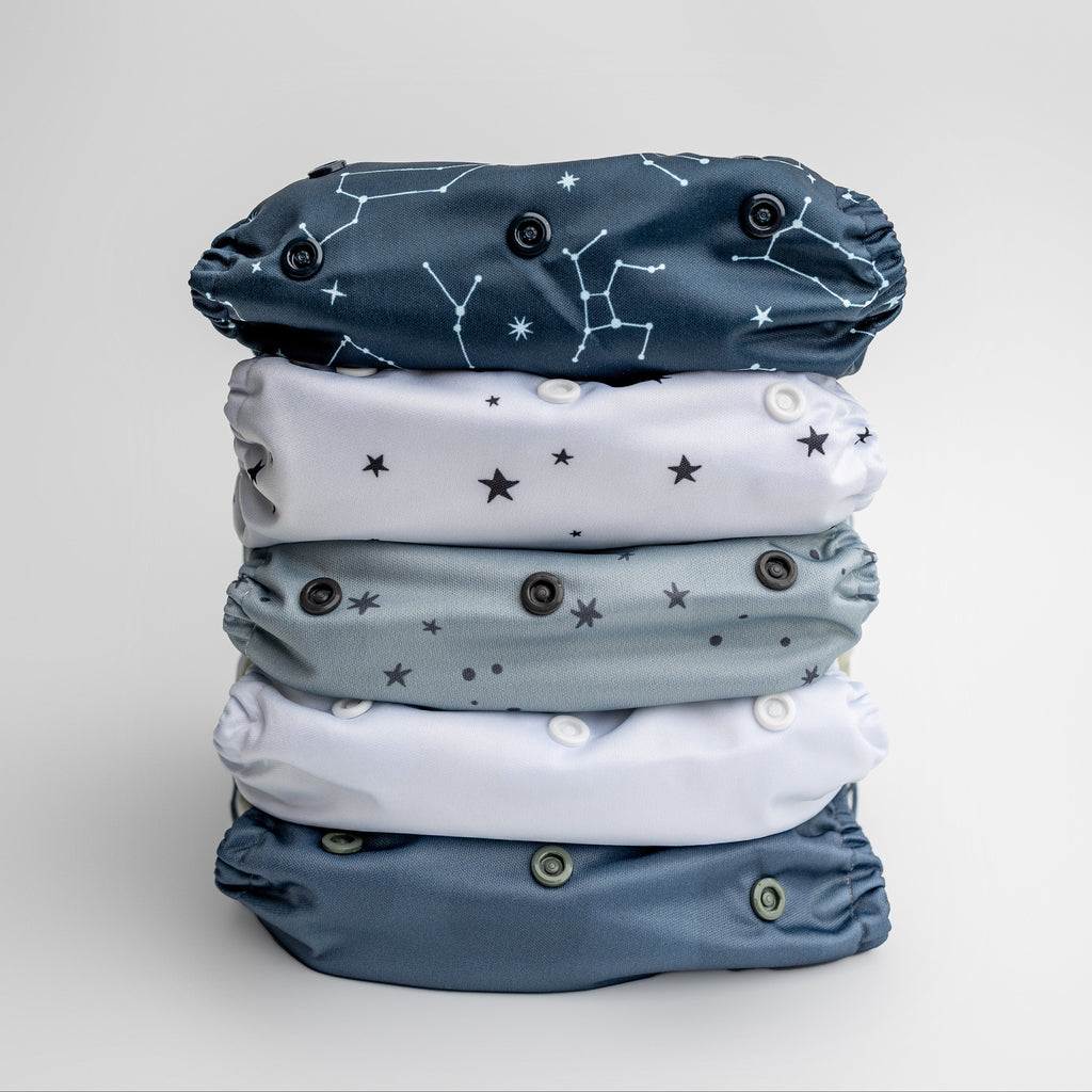 Dusk - Essential Pocket Diaper - Solid - One Size