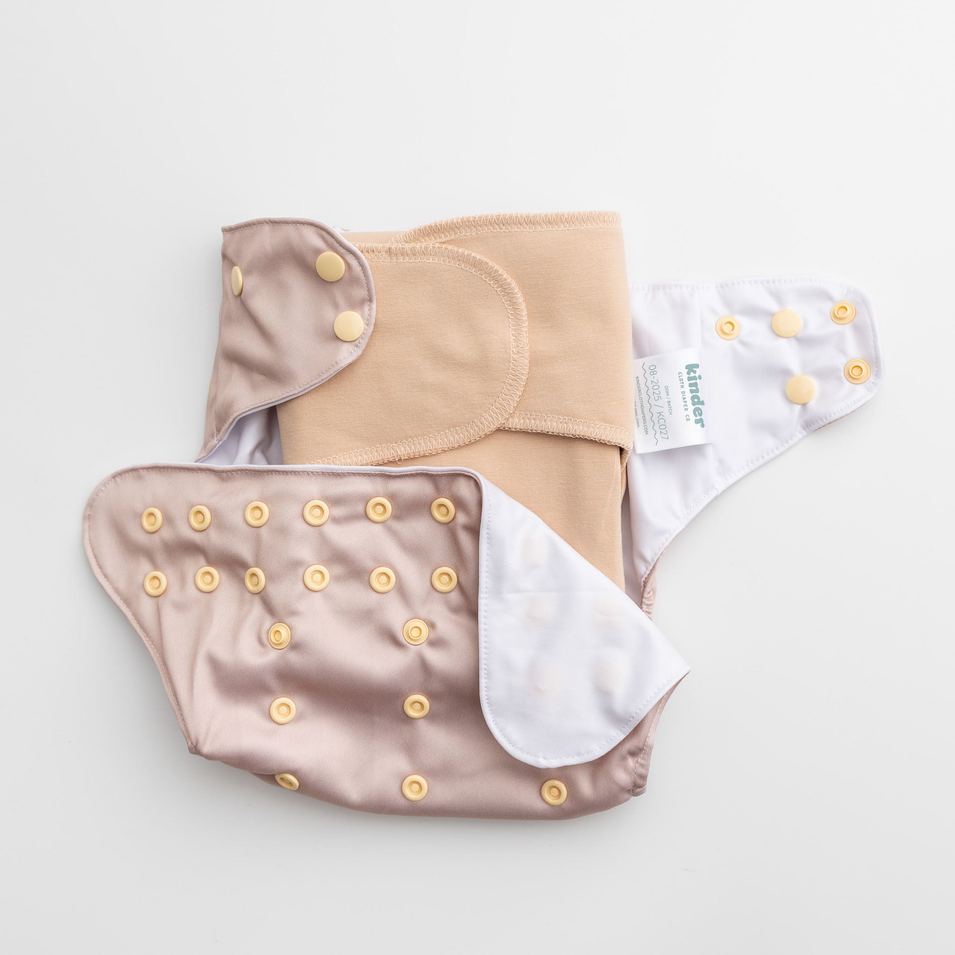 Bamboo Viscose and Cotton Lycra Stretchy Pre-Flat Diaper