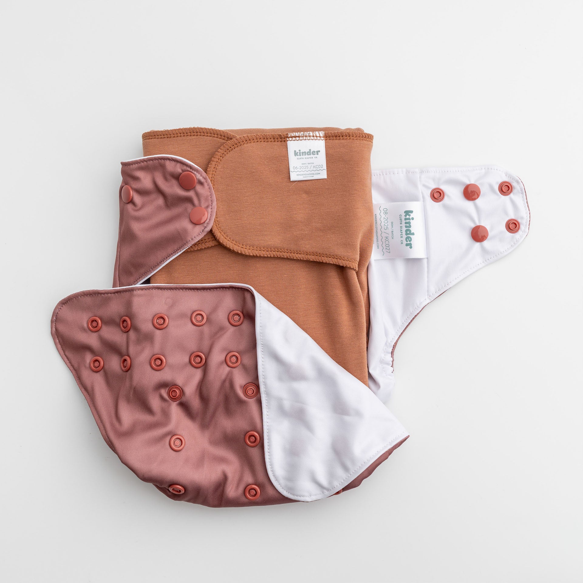 Bamboo Viscose and Cotton Lycra Stretchy Pre-Flat Diaper