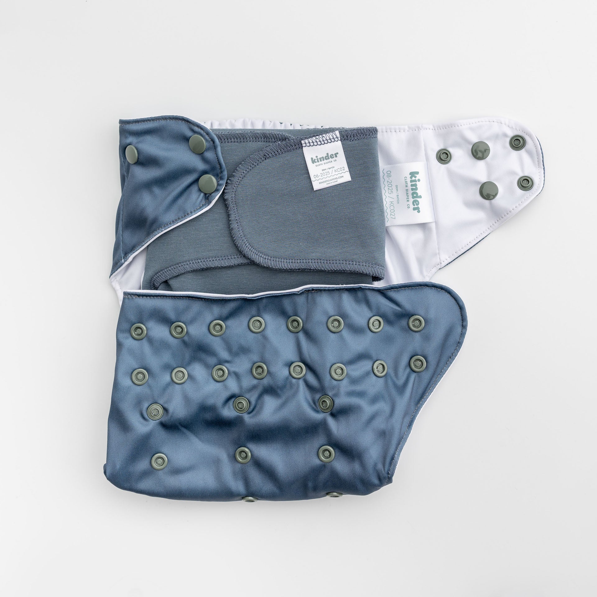 Bamboo Viscose and Cotton Lycra Stretchy Pre-Flat Diaper